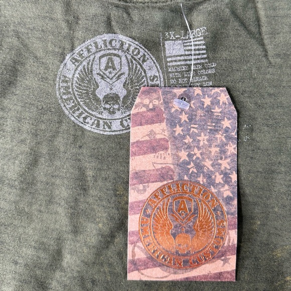 Affliction Men's Short Sleeve Graphic T-shirt - 3XL - NWT - Picture 10 of 11
